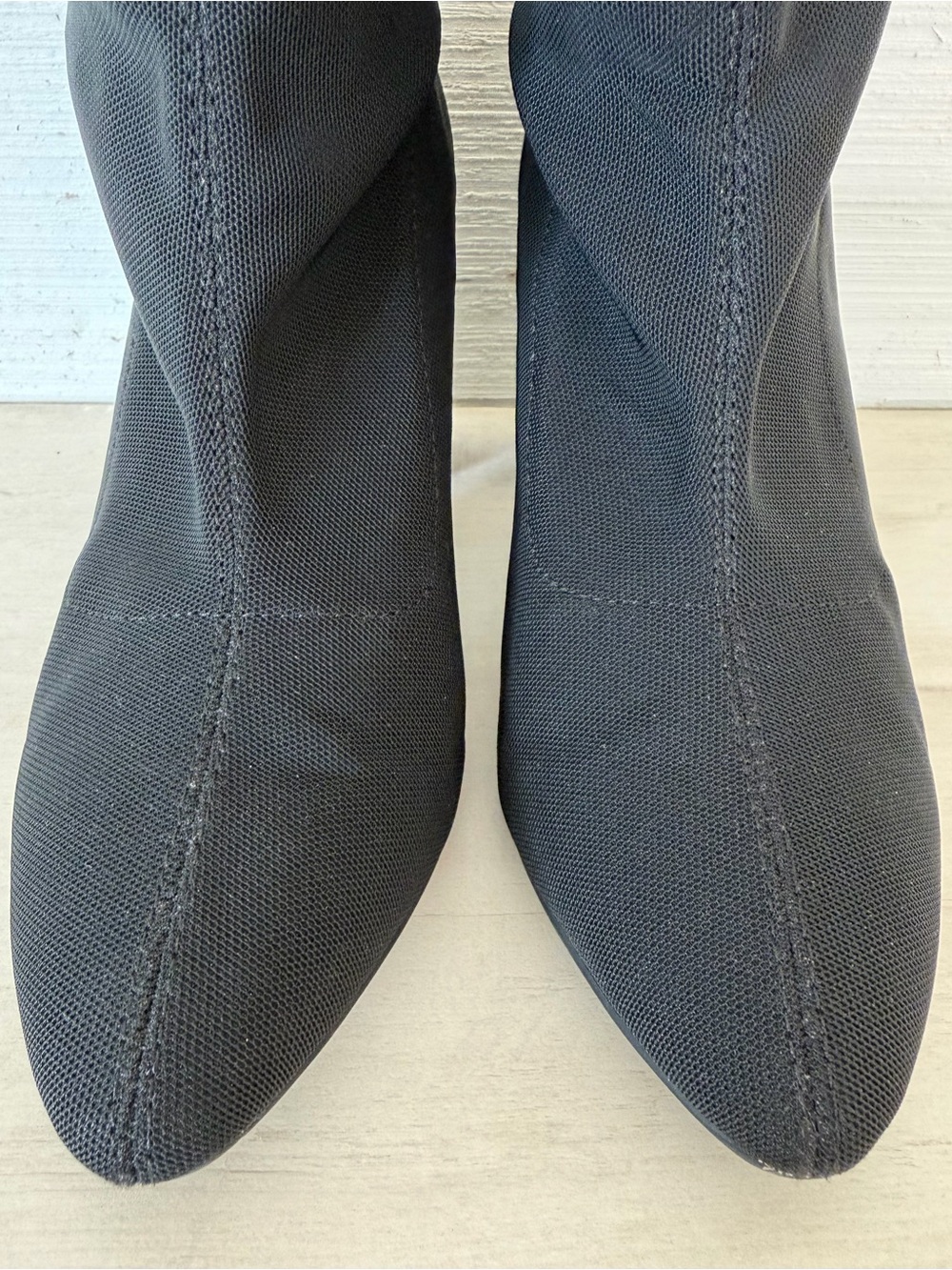 Simply Vera Vera Wang Persimmon Women's Black Stretch Ankle Sock Boots Size 7.5 - Picture 6 of 10